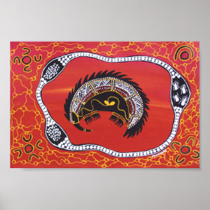 Echidna que sonha o poster por Mundara