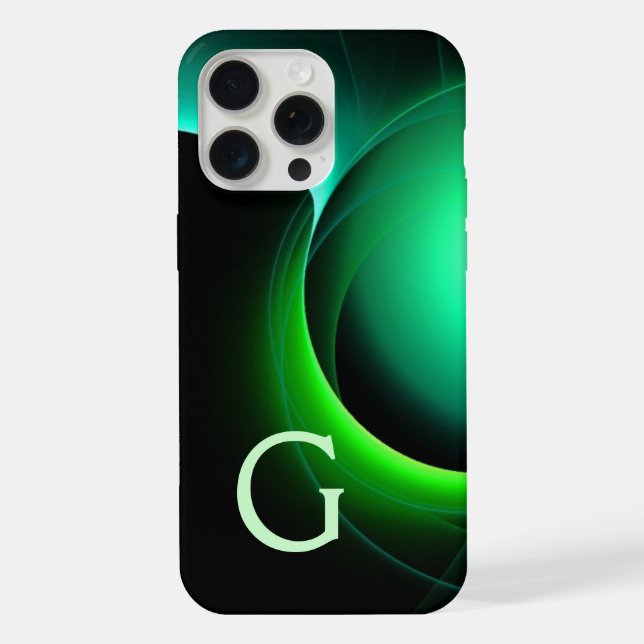 ECLIPSE MONOGRAM Preto verde vibrante (Verso)