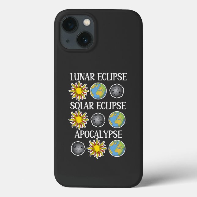 Eclipse Solar Eclipse Solar Apocalypse Espaço Engr (Verso)