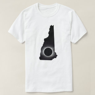 Eclipse Solar Total 2024 New Hampshire T-Shirt