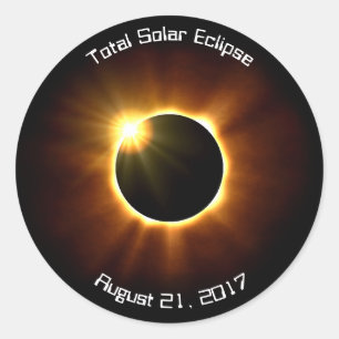Eclipse Solar Total - Adesivos