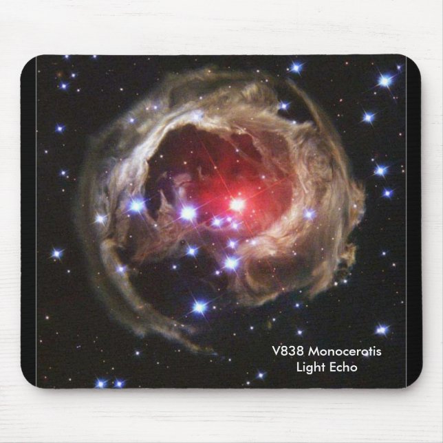 Eco claro Mousepad de V838 Monocerotis (Frente)