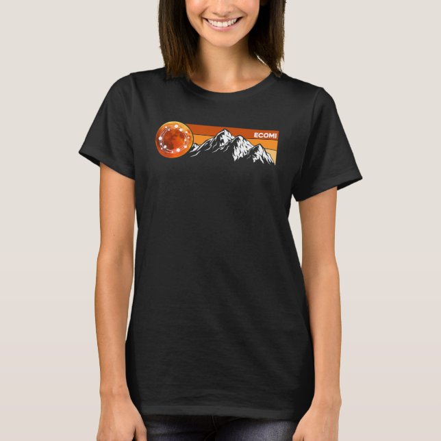 Ecomi à Camisa da Lua, Cripto Retroativo Sunset (Frente)