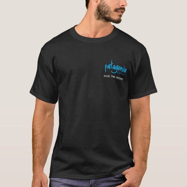 Economias do azul o t-shirt de Huemul (Frente)