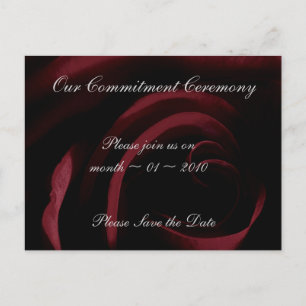 Economias do convite do casamento o cartão do