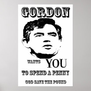 Economias do deus o impressão do poster de Gordon