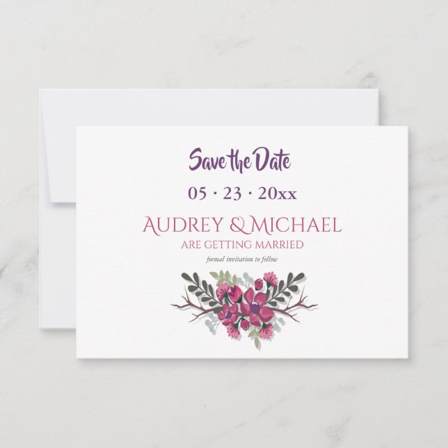 Economias do Dogwood o anúncio da data (Frente)