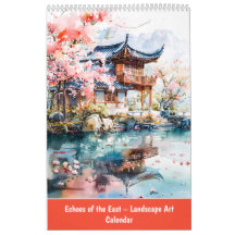Ecos do Oriente – Calendário de Arte Paisagística