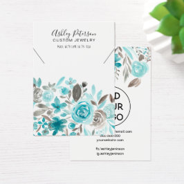 Ecrã de colar de joias de coloração aquosa de lacr