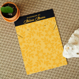 Ecrã de Joias de Colar de Manchas das Flores Amare