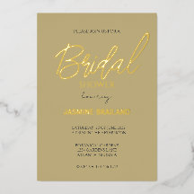 Ecru Chá de panela simples moderno Dourado