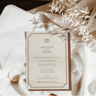 Ecru clássico Brunch com Chá de panela