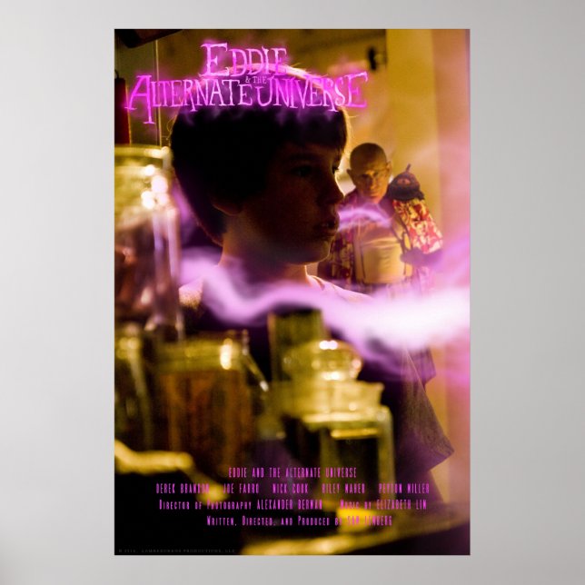 Eddie e o Poster do Universo Alternativo (Frente)