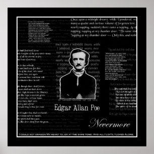 Edgar Allan Poe Impressão