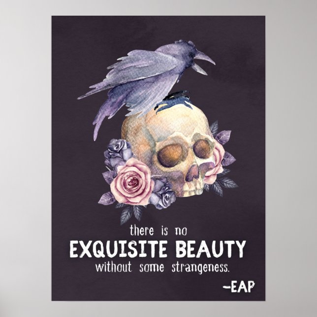 Edgar Allan Poe Poster (Frente)