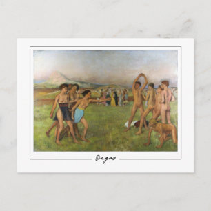 Edgar Degas #139 - Cartão Postal de Arte