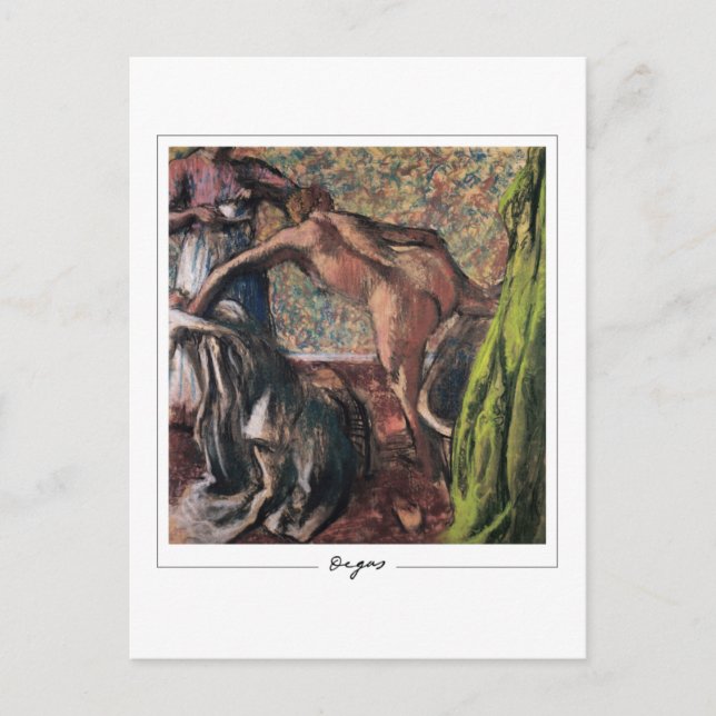 Edgar Degas #14-2 - Cartão Postal de Arte (Frente)