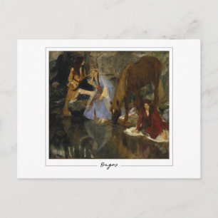 Edgar Degas #32 - Cartão Postal de Arte Fina