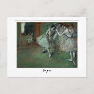 Edgar Degas #4 - Cartão Postal de Arte Fina
