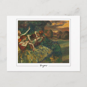 Edgar Degas #9 - Cartão Postal de Arte Fina
