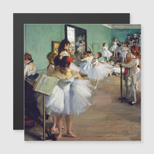 Edgar Degas - A Aula de Dança (Frente/Verso)