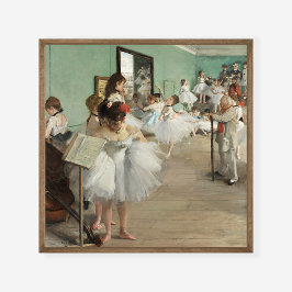 Edgar Degas, A Impressão De Pintura De Classe De D