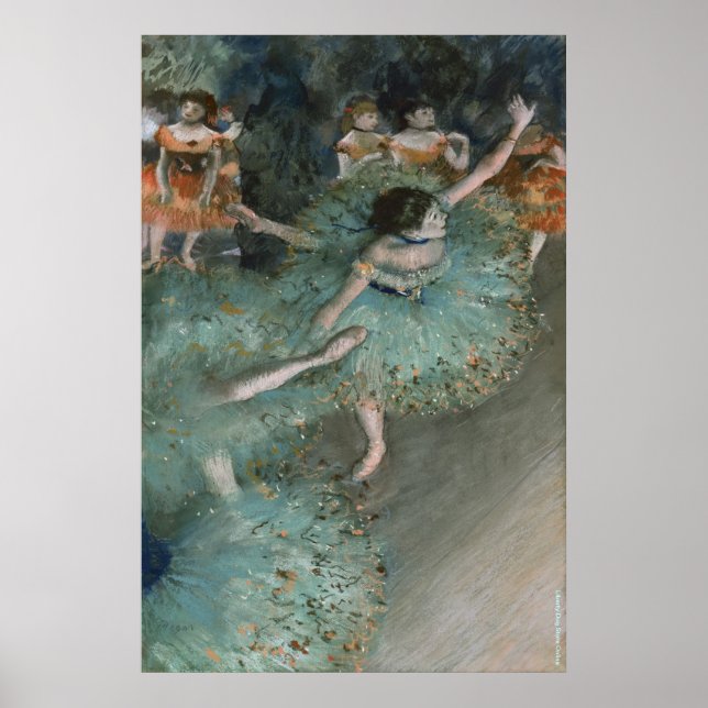 EDGAR DEGAS CANVAS IMPRESSÕES E POSTERS - BALÉ (Frente)