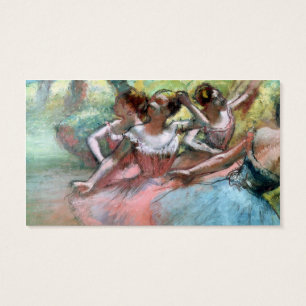 Edgar Degas quatro bailarinas no palco