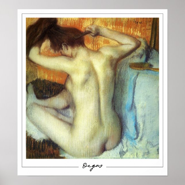 Edgar Degas Zedign Art Poster nº 17 (Frente)
