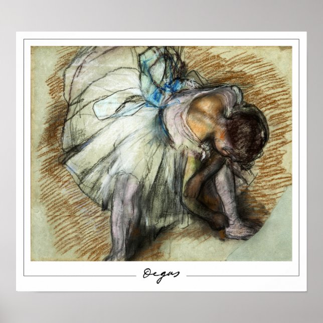 Edgar Degas Zedign Art Poster nº 20-2 (Frente)
