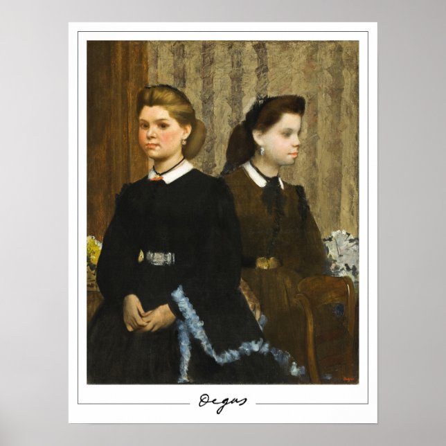 Edgar Degas Zedign Art Poster nº 25-2 (Frente)