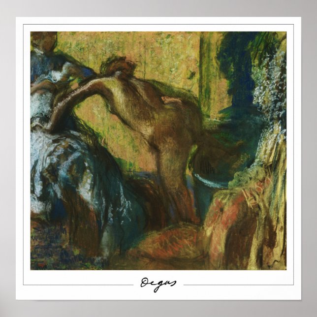 Edgar Degas Zedign Art Poster nº 39 (Frente)