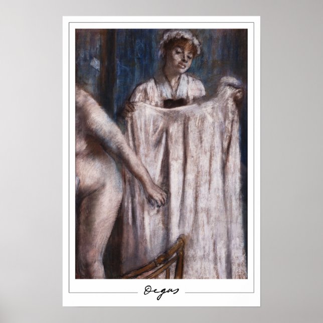 Edgar Degas Zedign Art Poster nº 3-2 (Frente)