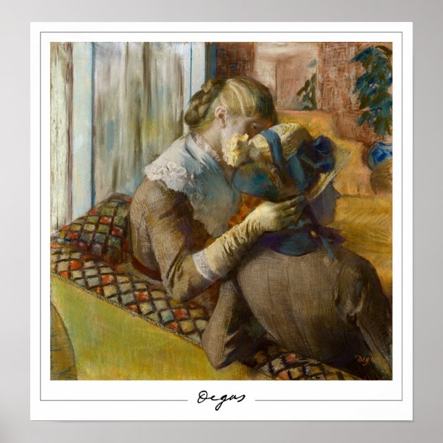 Edgar Degas Zedign Art Poster nº 95-2 (Frente)