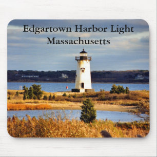 Edgartown Harbor Light, Massachusetts Mousepad