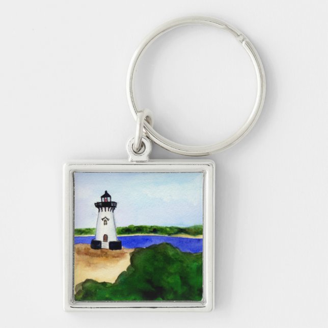 Edgartown Lighthouse Martha's Vineyard Chaveiro (Frente)