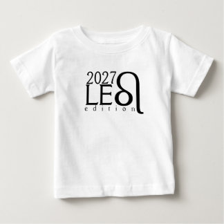 Edição 2027 Leo com símbolo Baby T-Shirt