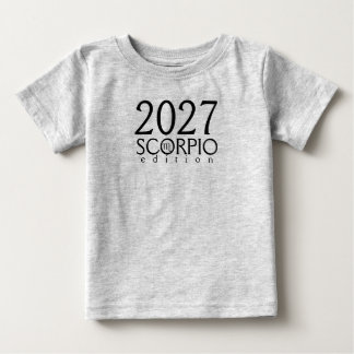 Edição de Escorpião 2027 com símbolo Baby T-Shirt