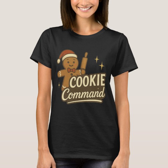 Edição de T-Shirt com Chapéu de Papai Noel (Frente)
