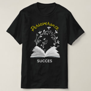 edição de t-shirt "perseverança significa sucesso"