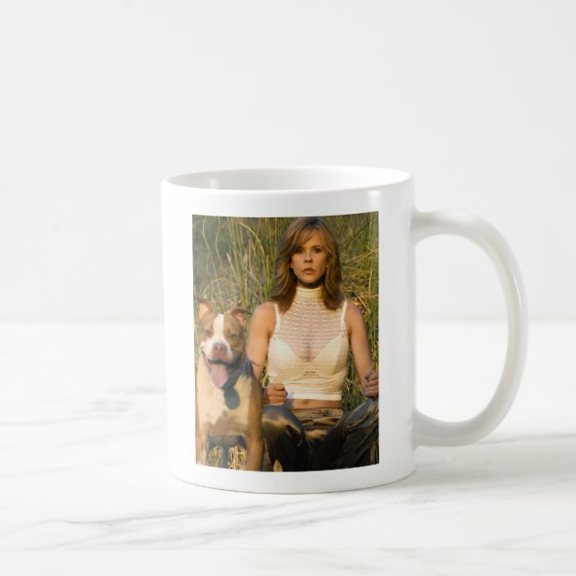 Edição limitada Linda Blair & caneca de Riley do (Direita)