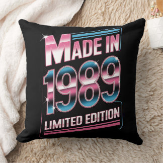 Edição Limitada Retro 1989 Almofada de Lançamento