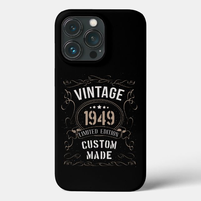 Edição Limitada Vintage 1949 Feito sob medida (Verso)