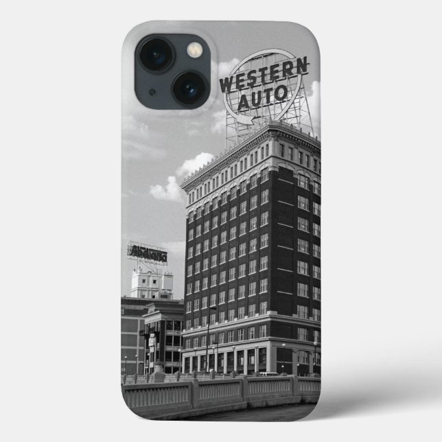 Edifício de meio cilindro da Western Auto (Verso)