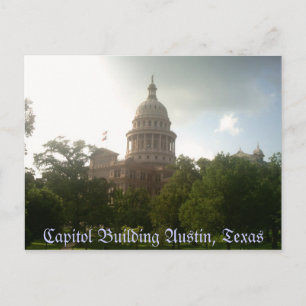 Edifício do Texas Capitol - Cartão postal