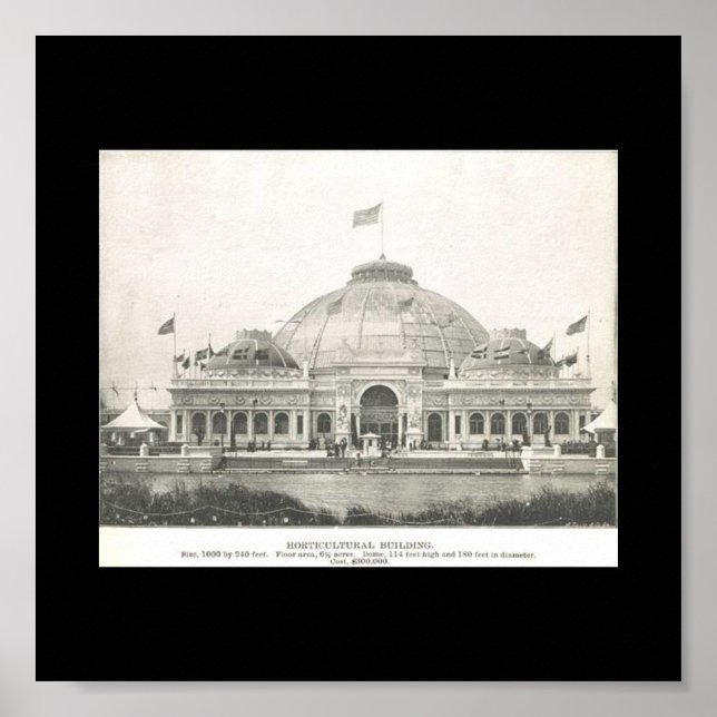 Edifício Justo-Horticultura do Mundo poster (Frente)