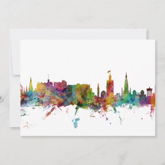 Edinburgh Scotland Skyline (Frente)