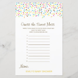 Editável, acho a doce Mess, Fralda suja