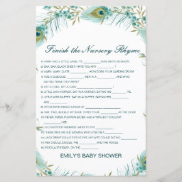 Editável Concluir a Rhyme do Enfermeiro com Respos