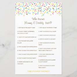 Editável que conhece melhor Mamãe e Pai